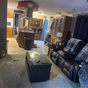 1998 Single wide mobile home is owned by the tenant and is available for purchase as is, where is $15,000