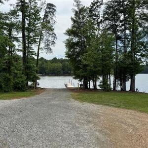 Community boat ramp area