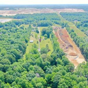 TBMNC has 1850 acres at the top of this photo.