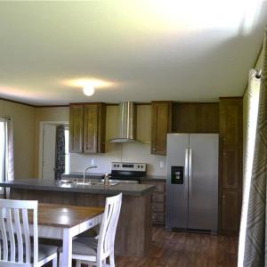 Breakfast nook and kitchen