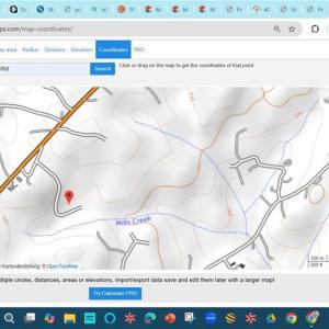 Area Topography of Site