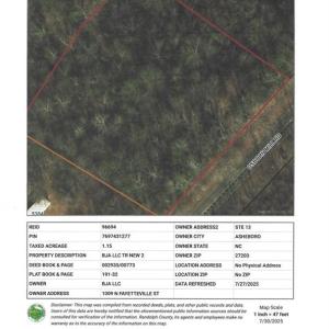 Photo #5 of 02 Osborn Mill, Seagrove, NC 1.2 acres