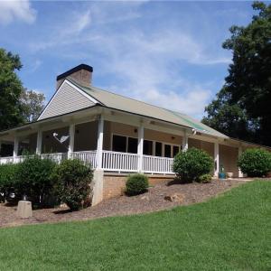 front of clubhouse