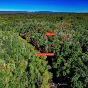 An Aerial View of the Property