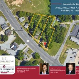 Photo #1 of 10812, 10822, 10828 Main, Archdale, NC 0.8 acres