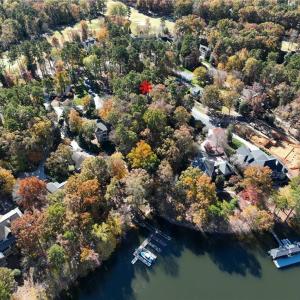 Aerial Rear View of Lot