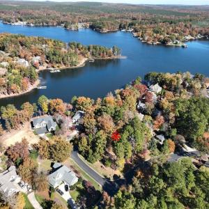 Aerial View of Lot and Lake