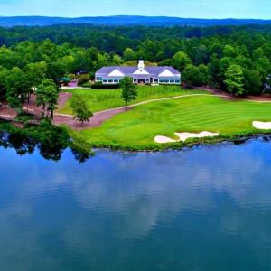 Aerial View of Old North State Club Clubhouse