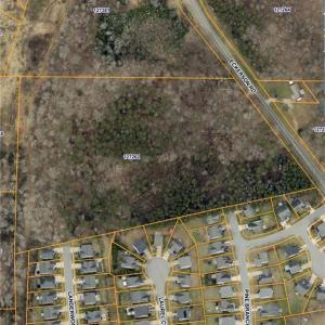 Birds eye view of the proposed subdivision.