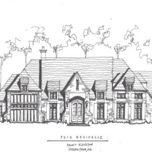 Proposed  and approved home plan