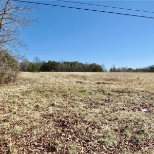 Field 1 and the front left corner of the property