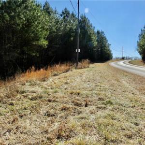 Partial road frontage on Haw Road