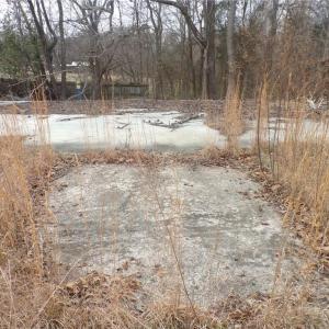 Cement pad