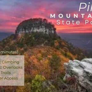 Pilot Mountain is one of the area's largest and most sought-after  spots