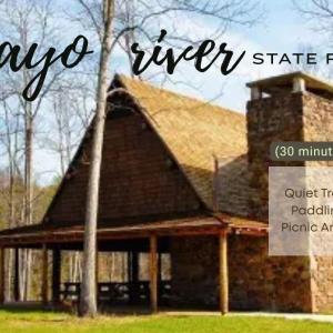 Take someone special on a picnic at the Mayo River State Park. Many company picnics and family reunions are held there.