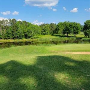 Seller photo of LOT 54 as seen just past the 18th green during the summer.