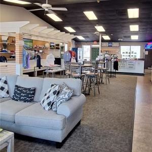 Inside of the Pro Shop