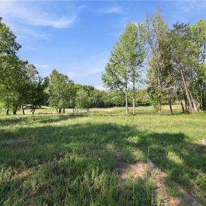 Full view of lot 54 along with the very edge of the cul-de-sac.