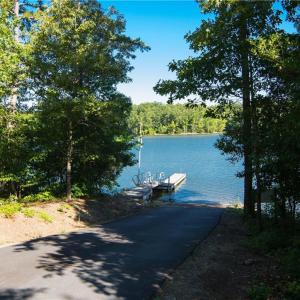 community boat ramp and docking pier