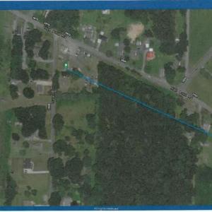 Aerial Photo showing distance