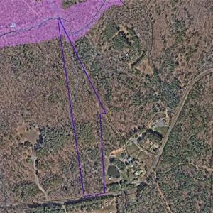 Small portion of back of property in flood zone as annotated on GIS map.