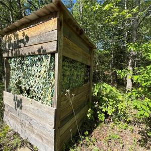 wildlife viewing station on lot