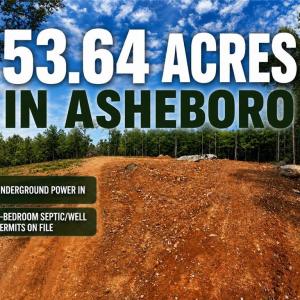 Photo #1 of 808 Neely, Asheboro, NC 53.6 acres