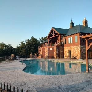 Pool and back of clubhouse