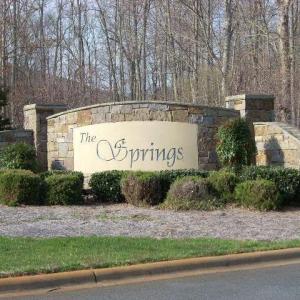 Entrance to The Springs at High Rock