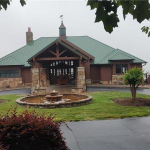 Front entrance of clubhouse