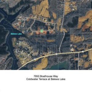 Overhead View of Lot Location Coldwater