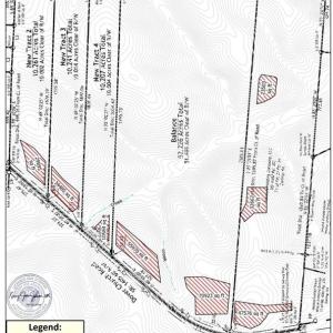 red area at the front shows the located perk area