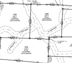 Boundary Map for Lots 1,2,4,5 & 6 Summer Place. Please call office for larger maps