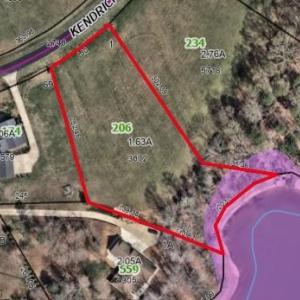 Estimated lot lines for Davidson County GIS