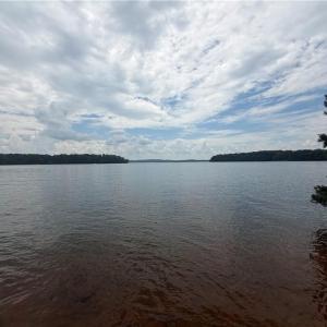 View from waterfront to HRL dam area.