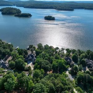Aerial View of Lot and Lake