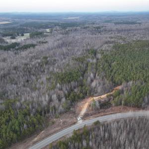 High Pine Church Rd looking north alond W. boundary