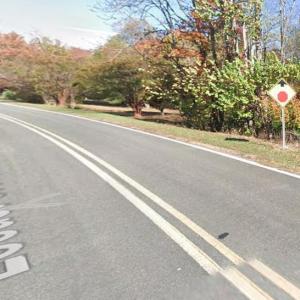 Left side of road frontage