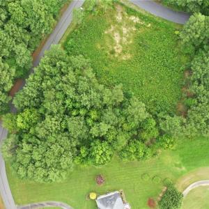Overhead view of the property-Lot 24, Oak Tree Lane, Blanch, NC 27212.