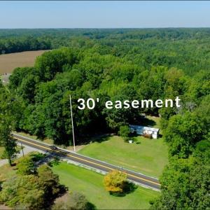 Proposed easement