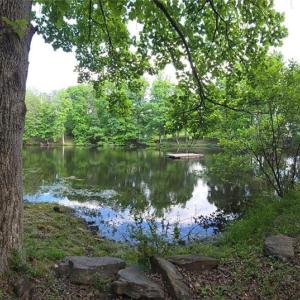 1.5 acre lake -shared with 2 neighbors