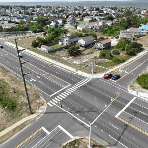 Traffice controlled intersection
