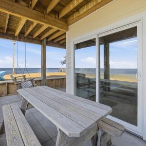 Downstairs Covered Exterior