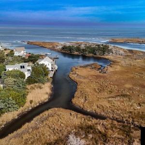 Kayak access leads to Pamlico Sound