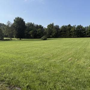 Front to back of lot