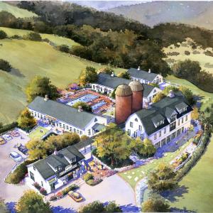 Old Dairy Complex Art Rendering