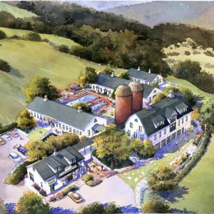 Old Dairy Complex Art Rendering