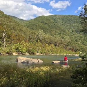 9Contemplating At Goshen Pass
