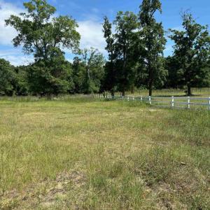 View of yard with a rural view
