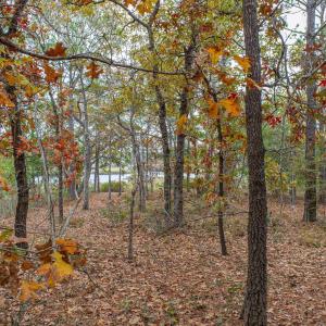 View of landscape with a water view